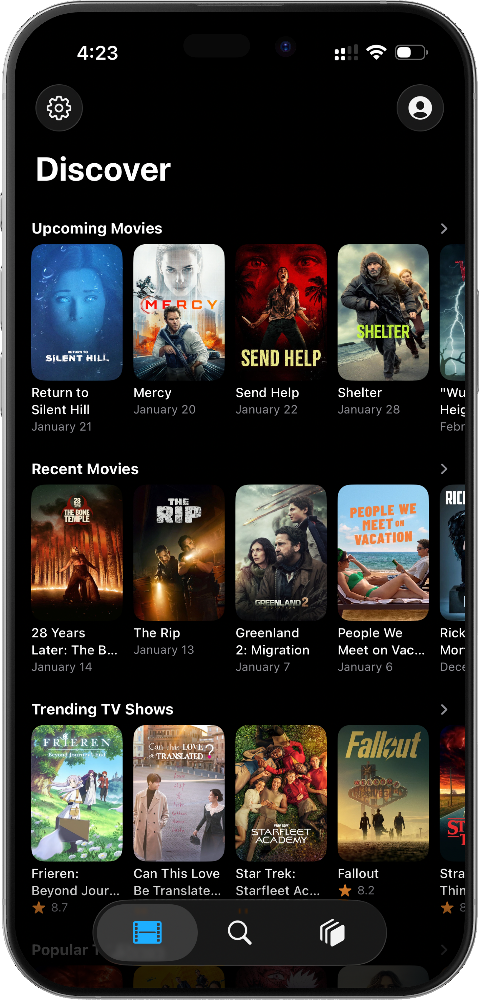 Recast App Screenshot